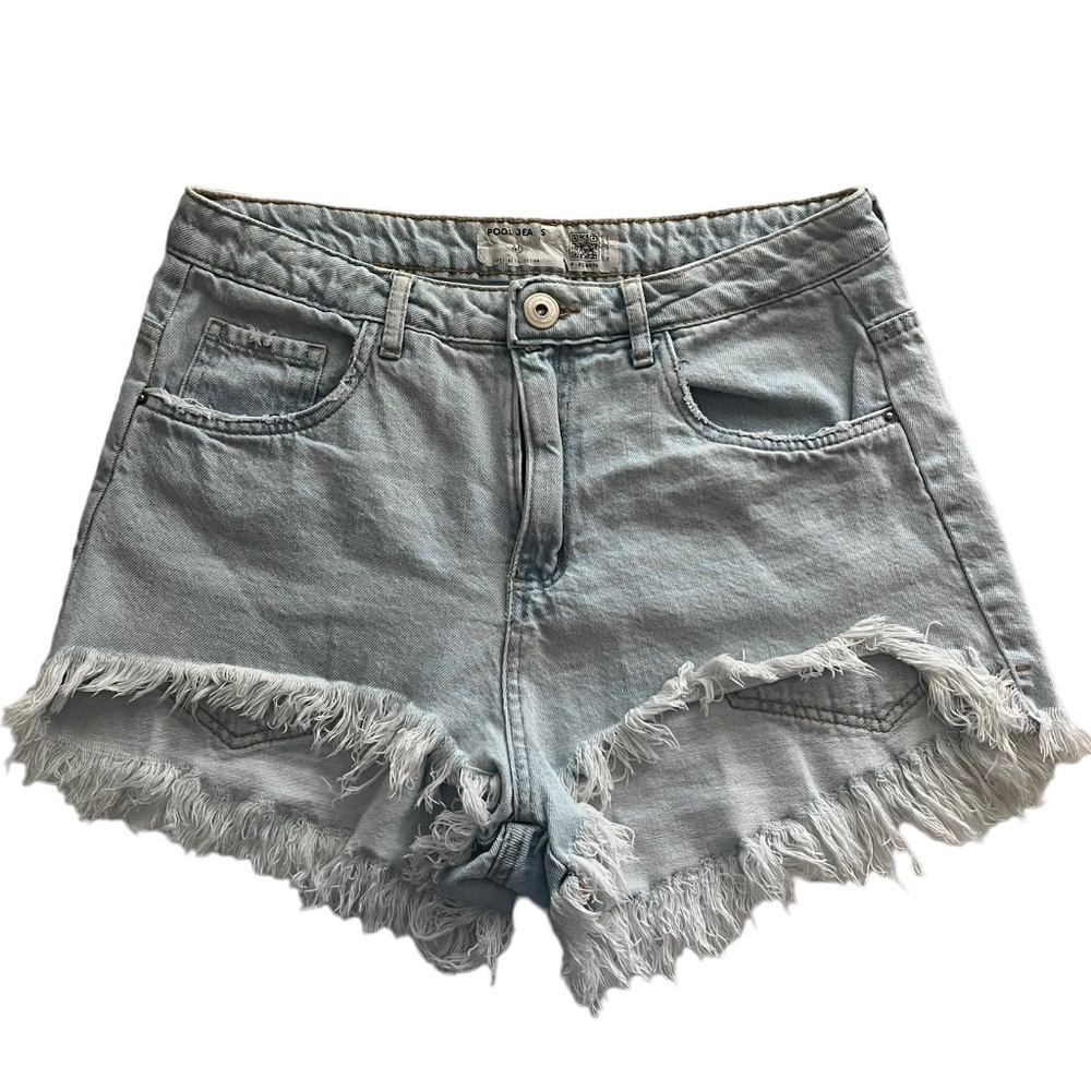 Riachuelo Special Edition Women's Light Blue Cut Off Jean Shorts Size 6